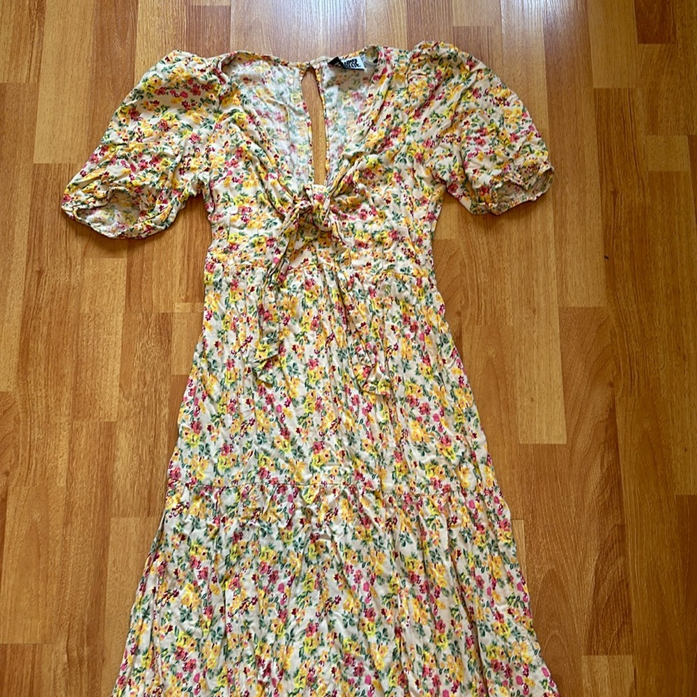 Reclaimed vintage floral tiered dress